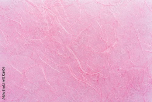 Washi, Decorative Japanese paper texture background, light pink