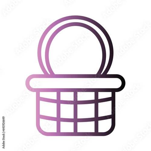Basket Food Retro