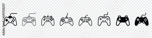 play station icon. sign design, The best Gamepad icon vector, illustration logo template in trendy style. Suitable for many purposes. Game controller icon, Joystick vector icon, game console symbol
