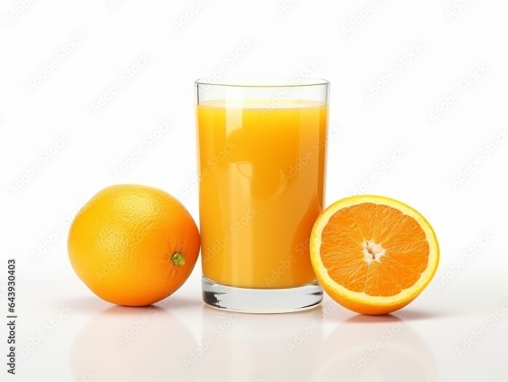 Glass of orange juice Glass of orange juice