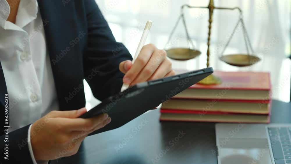 Legal consultant and real estate attorney lawyer read the building lease contract signing agreement for local business. Legal consultant and real estate attorney lawyer read the building lease contract signing agreement for local business.