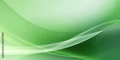 Abstract Green Background, Generative AI