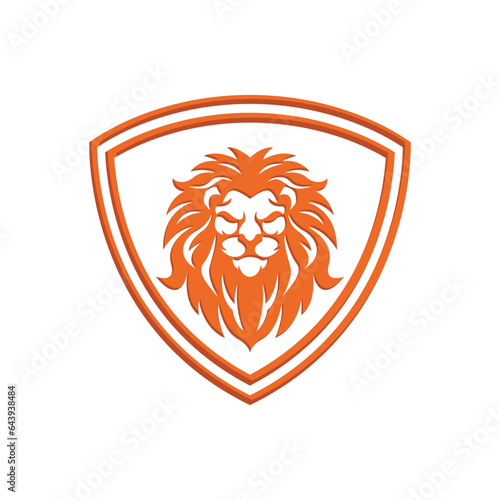 Lion Head Logo Design Template