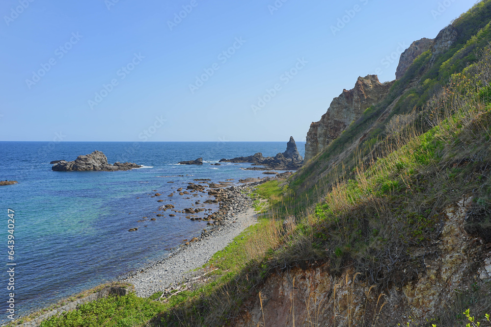 Obraz premium 島武意海岸 