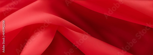 Soft red transparent very thin chiffon texture from Generative AI