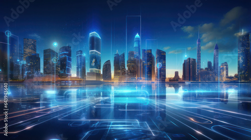 Smart City at Night: IoT, Metaverse, and Information Technology for a Smart Life.