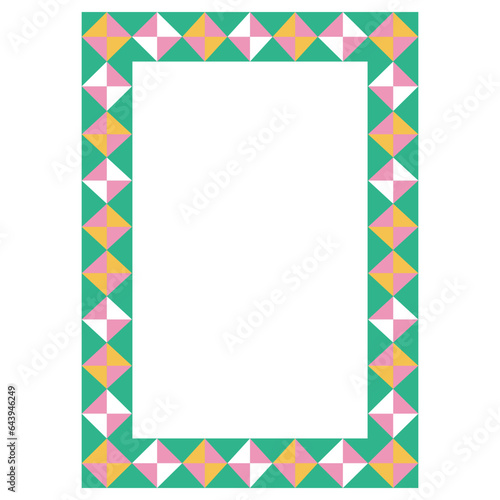 Abstract rectangle frame