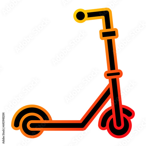 Kick Scooter Icon