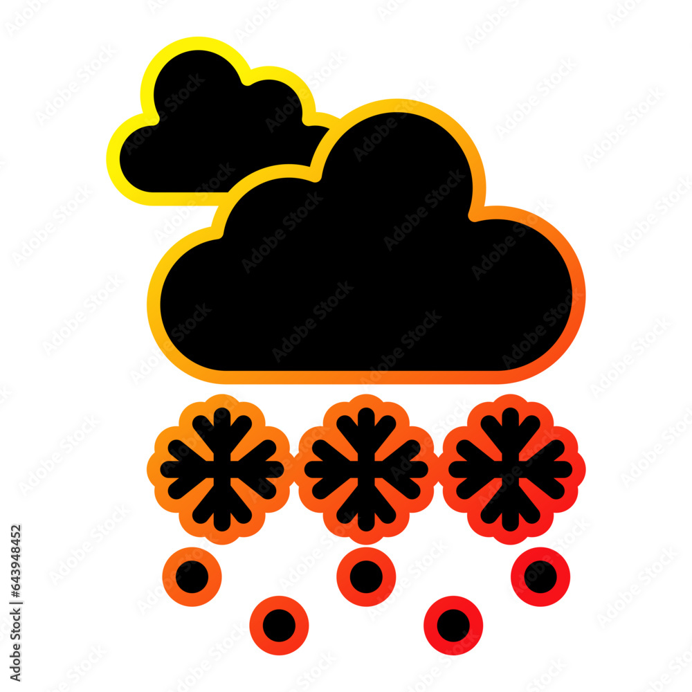 Snow Storm Icon Snow Storm Icon