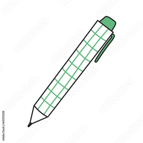 Pen minimalist illustration