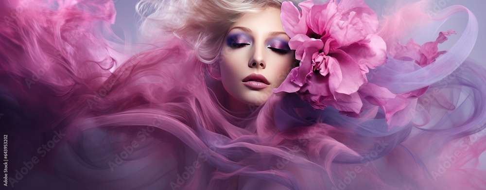 Fashion Portrait of a Beautiful Girl Fashion Portrait of a Beautiful Girl