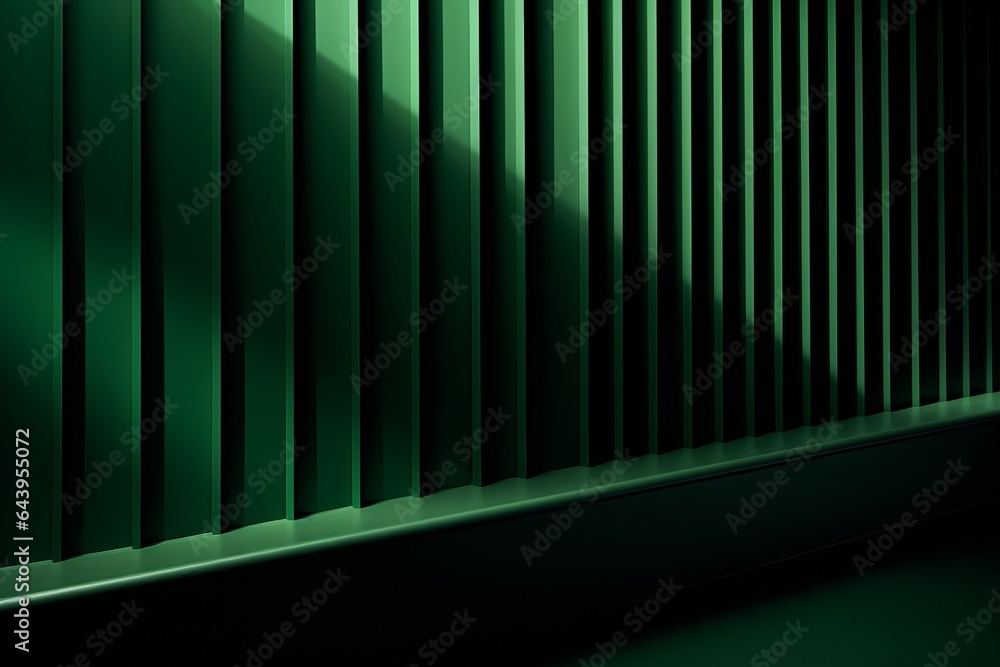 illuminated green neon steps leading into the depth, showcasing modern design with dramatic lighting illuminated green neon steps leading into the depth, showcasing modern design with dramatic lighting