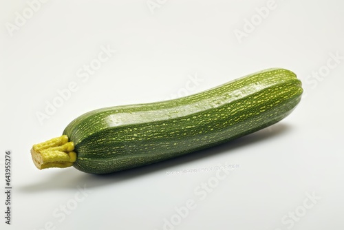 Zucchini photo realistic illustration - Generative AI.