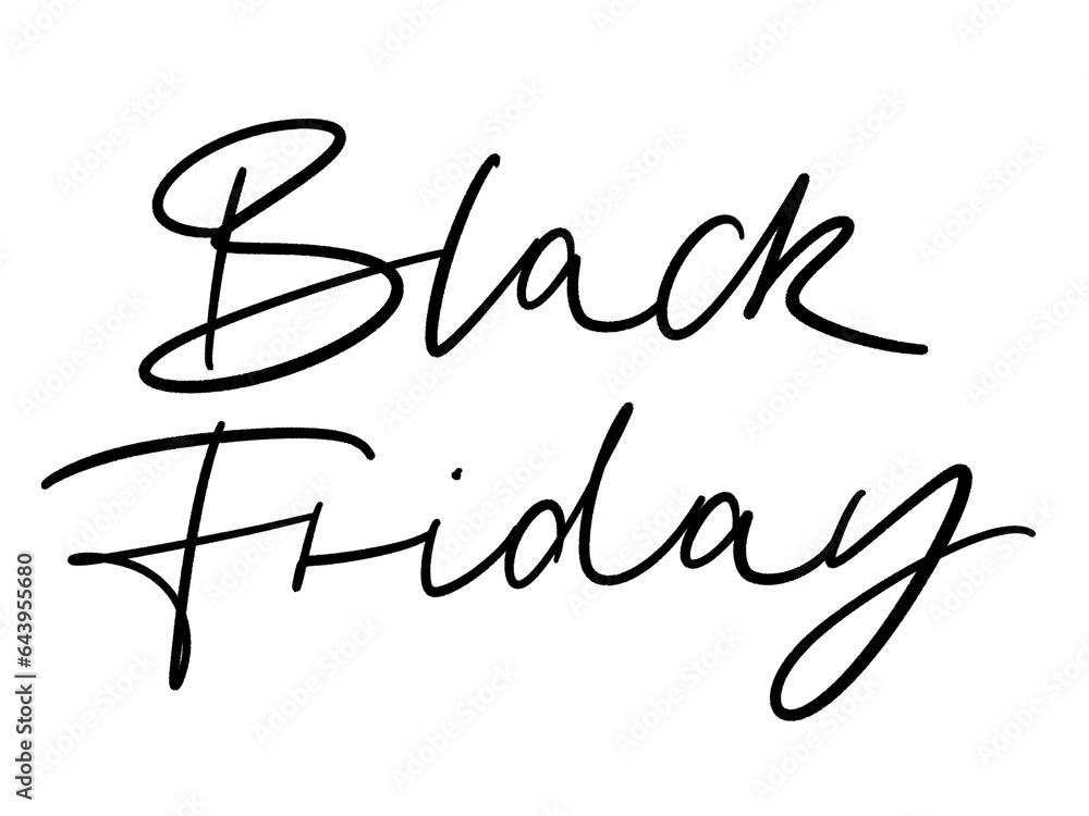 Black Friday Ink Brush Handlettering Black Friday Ink Brush Handlettering