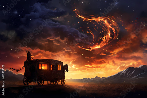 Caravan Gypsy's AI-Enhanced Magical Expedition