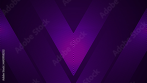 Dark violet simple abstract background with lines in a geometric style as the main element.