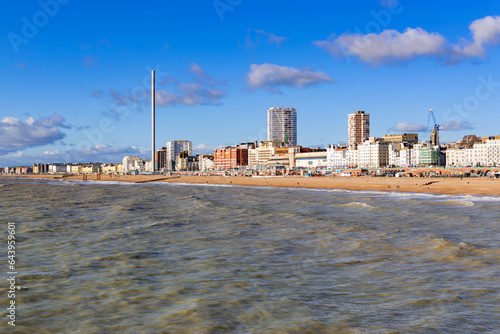 View of the beautiful city of Brighton © McoBra89