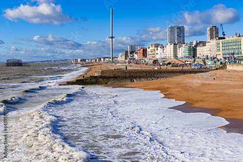 View of the beautiful city of Brighton