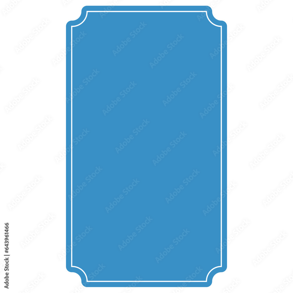 Japanese text box flat illustration Japanese text box flat illustration