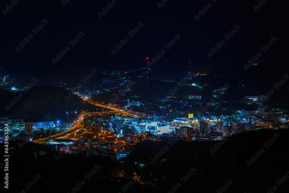 室蘭の夜景 室蘭の夜景