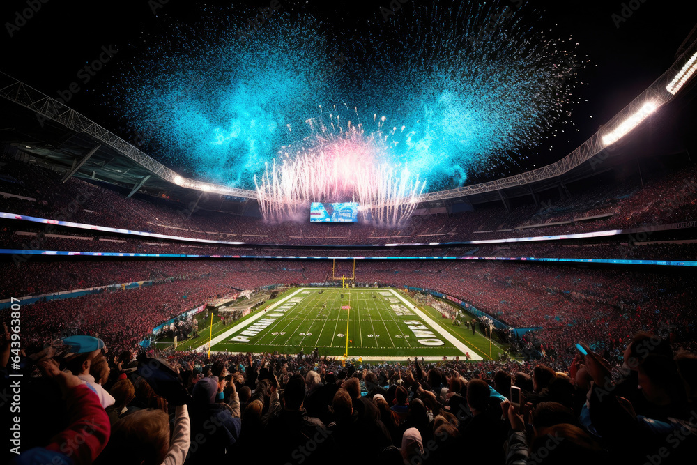 Obraz premium Stadium Packed for Entertainment