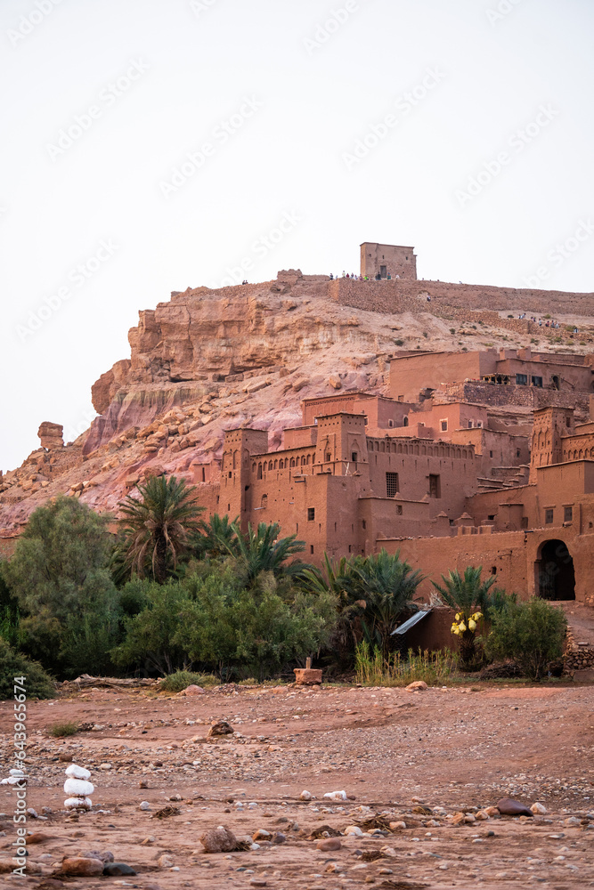 Ait Benhaddou fortress town close to Ouarzazate in Morocco