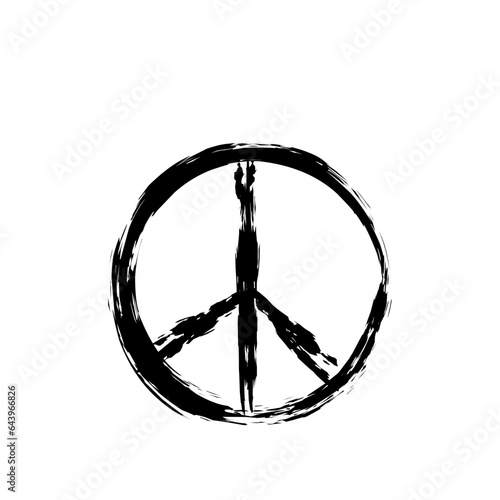 Peace Mark Vector Illustration 