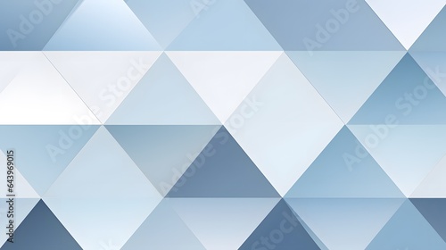 Blue Symphony: Monochromatic Polygonal Art in Gradient Style photo