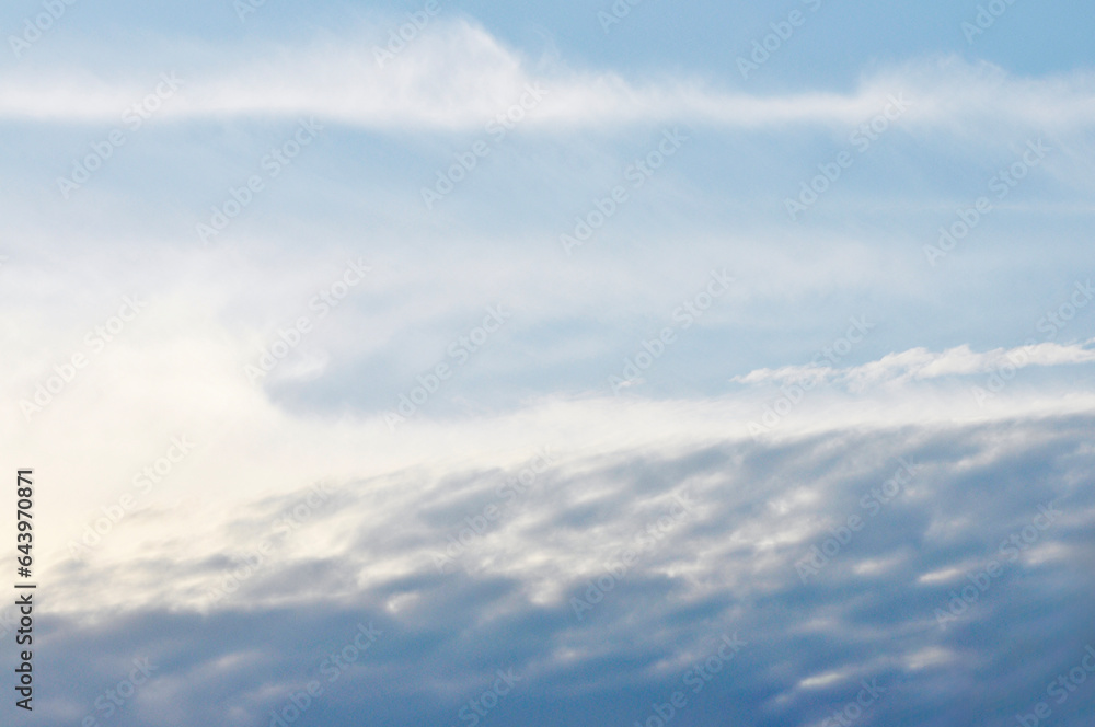 blue sky with clouds