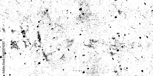 Black and white background Abstract monochrome pattern dust messy background. Dust messy background. Old damage dirty grainy black grunge surface dust and rough wall backdrop background.