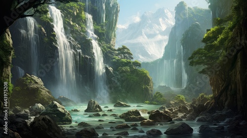 Embarking on a Soul-Reviving Quest to the Cascading Serenity of Majestic Waterfalls