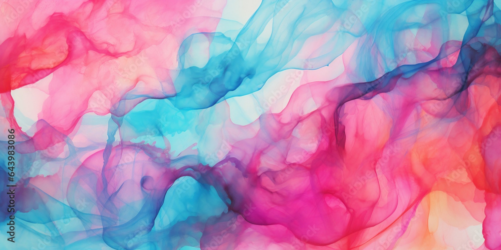 Watercolor Ink gradient on paper. Watercolor Ink gradient on paper.