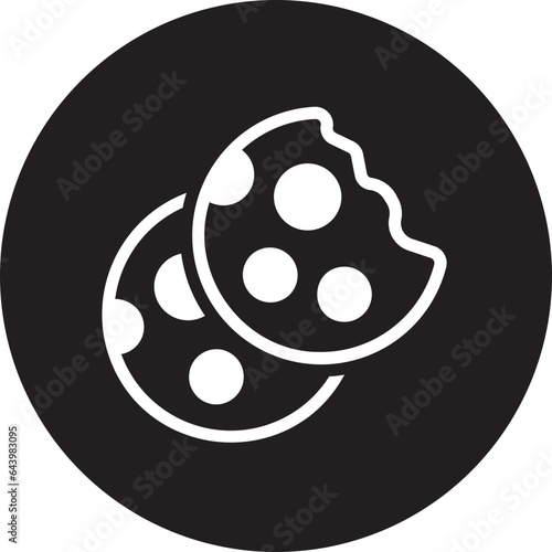 biscuit glyph icon