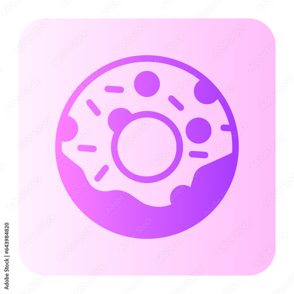 donut gradient icon donut gradient icon