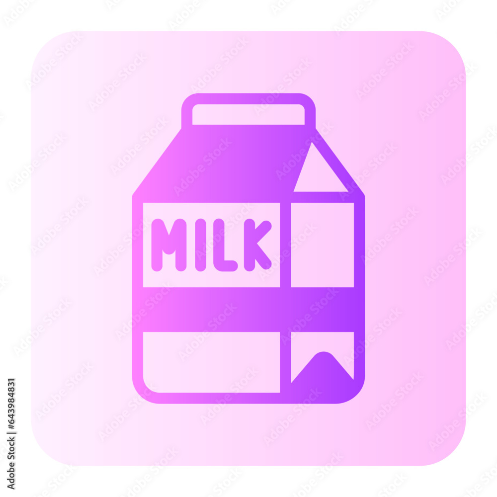 milk gradient icon milk gradient icon