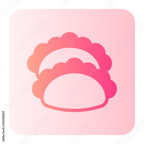 dumplings gradient icon