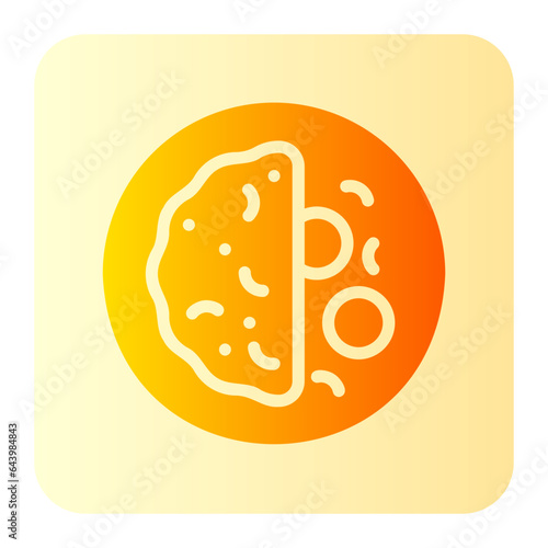 omelette gradient icon