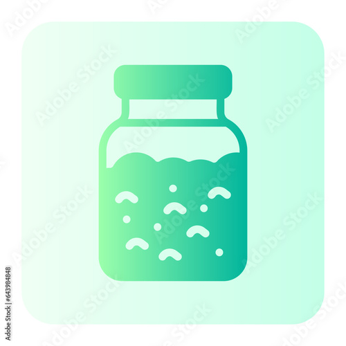 rolled oats gradient icon