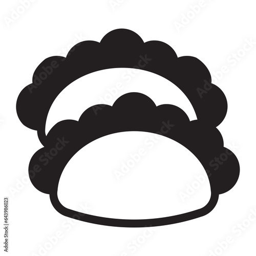 dumplings glyph icon