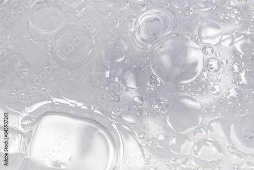 Abstract water background with bubbles