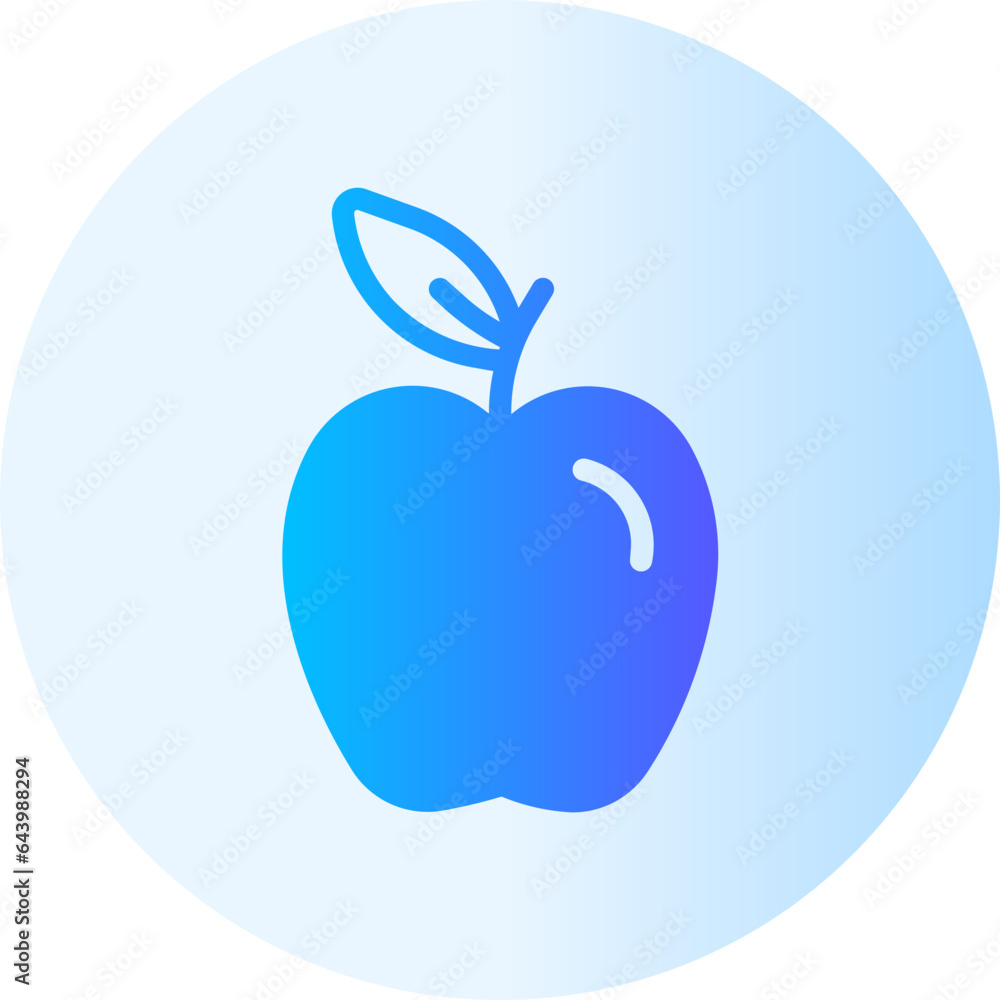 apple gradient icon apple gradient icon