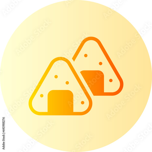 onigiri gradient icon