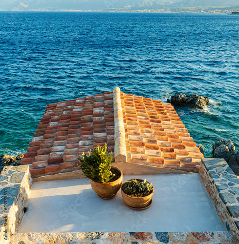 Rooftop in Monemvasia