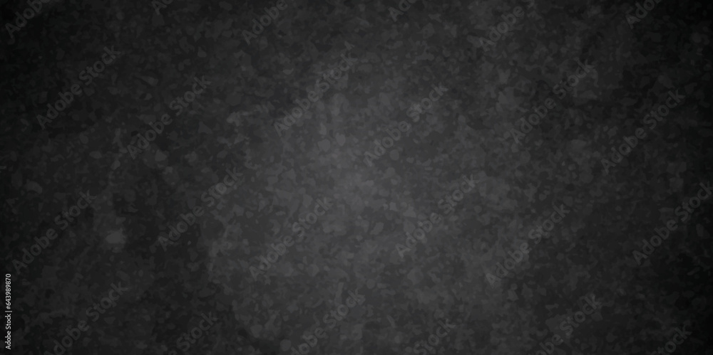 Modern charcoal stucco black stone marble wall texture. Cement dark black wall grunge backdrop background. Monochrome slate grunge concrete wall black vintage marbled textured blackboard background.