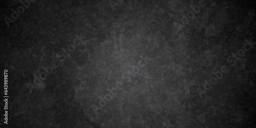 Modern charcoal stucco black stone marble wall texture. Cement dark black wall grunge backdrop background. Monochrome slate grunge concrete wall black vintage marbled textured blackboard background.