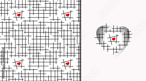 Broken heart behind bars from restrictions. Broken love, broken dreams