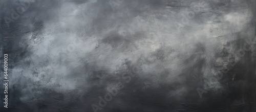 Black paint on paper in an isolated pastel background Copy space