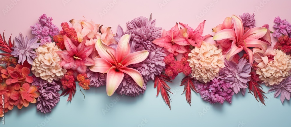 comb of a rooster isolated pastel background Copy space comb of a rooster isolated pastel background Copy space