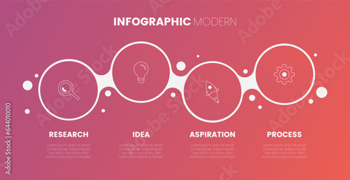 Timeline infographic design with options or steps. Infographics for business concept. Can be used for presentations workflow layout, banner, process, diagram, flow chart, info graph, annual report.