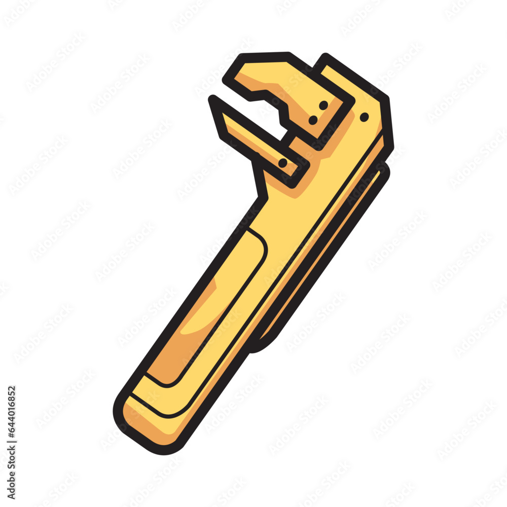 Iron Wrench Clipart